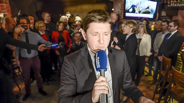 Sztab wyborczy Małgorzaty-Jacyny-Witt. Fot. Jarosław Gaszyński [Radio Szczecin] Jacyna-Witt: Współpraca z Krzystkiem? Na moich warunkach [ZDJĘCIA, WIDEO]