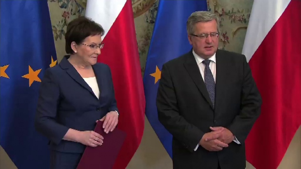 Ewa Kopacz została już oficjalnie desygnowana na premiera. Fot. TVN24/x-news