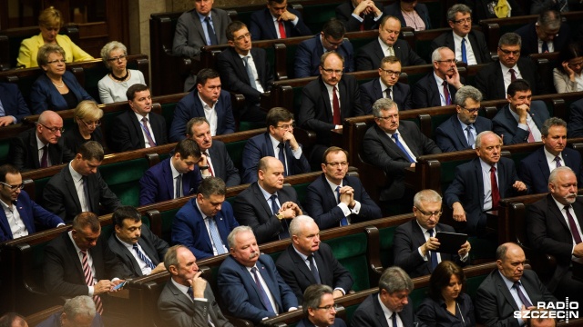 Expose premier Beaty Szydło. Fot. Konrad Nowak [Radio Szczecin] Premier przedstawiła zadania na pierwsze sto dni rządu [WIDEO, ZDJĘCIA]