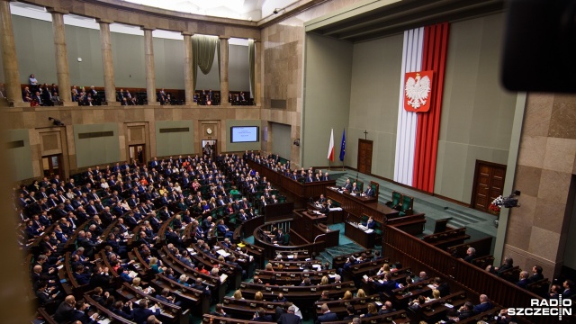 Expose premier Beaty Szydło. Fot. Konrad Nowak [Radio Szczecin] Premier przedstawiła zadania na pierwsze sto dni rządu [WIDEO, ZDJĘCIA]