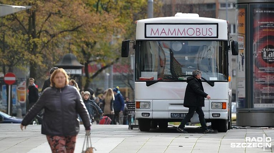 W kwietniu bezpłatne badania mammograficzne wykonać będzie można we wszystkich powiatach regionu, m.in. w Świnoujściu, Nowogardzie i Chojnie.