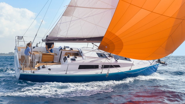 Żaglówka goleniowskiej firmy została "Europejskim jachtem roku 2016". Fot. hanseyachts.com Jacht wybudowany w Goleniowie z prestiżowym wyróżnieniem [ZDJĘCIA]