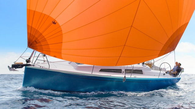 Żaglówka goleniowskiej firmy została "Europejskim jachtem roku 2016". Fot. hanseyachts.com Jacht wybudowany w Goleniowie z prestiżowym wyróżnieniem [ZDJĘCIA]