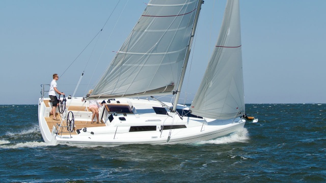 Żaglówka goleniowskiej firmy została "Europejskim jachtem roku 2016". Fot. hanseyachts.com Jacht wybudowany w Goleniowie z prestiżowym wyróżnieniem [ZDJĘCIA]