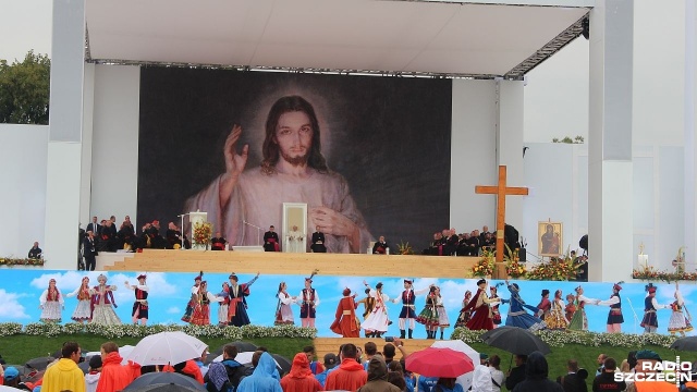 Papież Franciszek spotkał się z młodymi. Fot. Piotr Kołodziejski [Radio Szczecin] Papież Franciszek spotkał się z młodymi [WIDEO, ZDJĘCIA]
