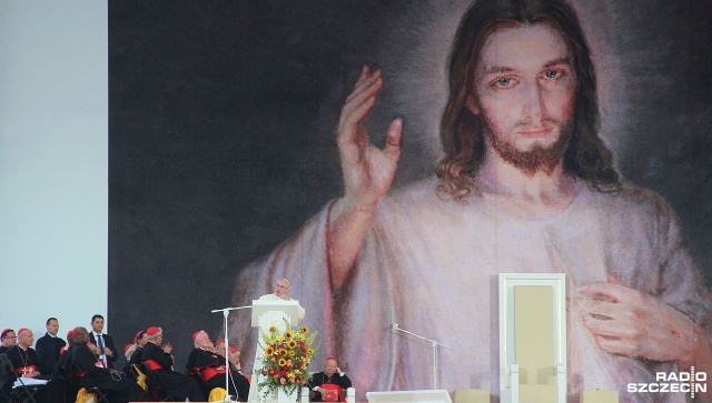 Papież Franciszek spotkał się z młodymi. Fot. Piotr Kołodziejski [Radio Szczecin] Papież Franciszek spotkał się z młodymi [WIDEO, ZDJĘCIA]