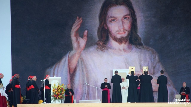 Papież Franciszek spotkał się z młodymi. Fot. Piotr Kołodziejski [Radio Szczecin] Papież Franciszek spotkał się z młodymi [WIDEO, ZDJĘCIA]