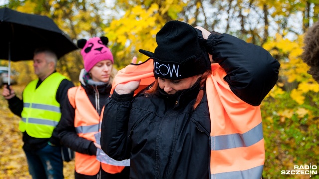 Fot. Olaf Nowicki [Radio Szczecin] Myśliwi nie postrzelali. Przymusowo przerwane polowanie [WIDEO, ZDJĘCIA]