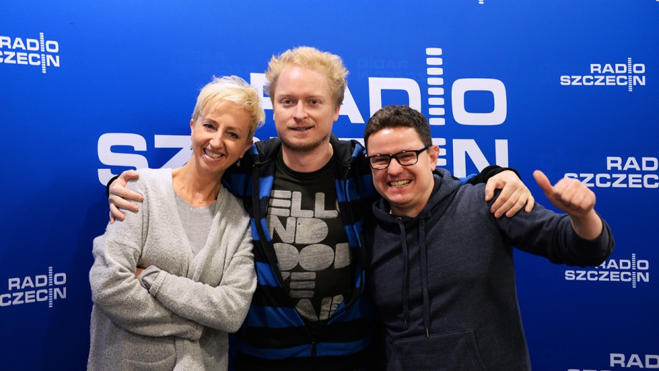 Kompozytorem, autorem tekstu i wykonawcą utworu jest Olek Różanek. Premiera "Wieści z kresów sił" w programie "Radio Szczecin w pracy" - między 10 a 15. Fot. Maciej Myszkowiak [Radio Szczecin]