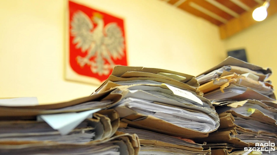 Akt oskarżenia przeciwko gangsterom wpłynął do Sądu Okręgowego w Szczecinie. Fot. Łukasz Szełemej [Radio Szczecin/Archiwum]