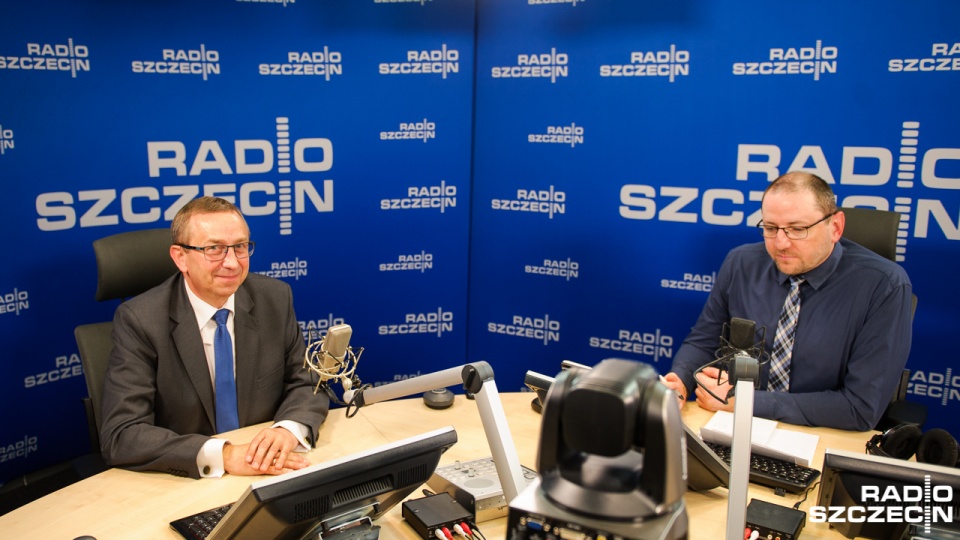 Koszt - około 180 milionów złotych, koniec budowy do 2020 roku - mówił w poniedziałek w "Rozmowach pod krawatem" Wojciech Olbryś. Fot. Konrad Nowak [Radio Szczecin]