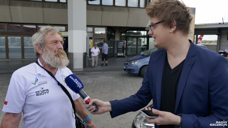 Aleksander Doba w Berlinie. Fot. Piotr Sawiński [Radio Szczecin]