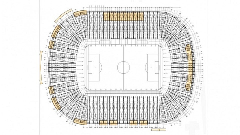 Projekt stadionu Pogoni Szczecin. Fot. Materiały UM Szczecin