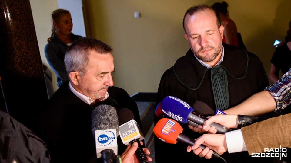 Były boss szczecińskiej mafii Marek M. ps. "Oczko" skazany na 15 lat więzienia. Fot. Konrad Nowak [Radio Szczecin]