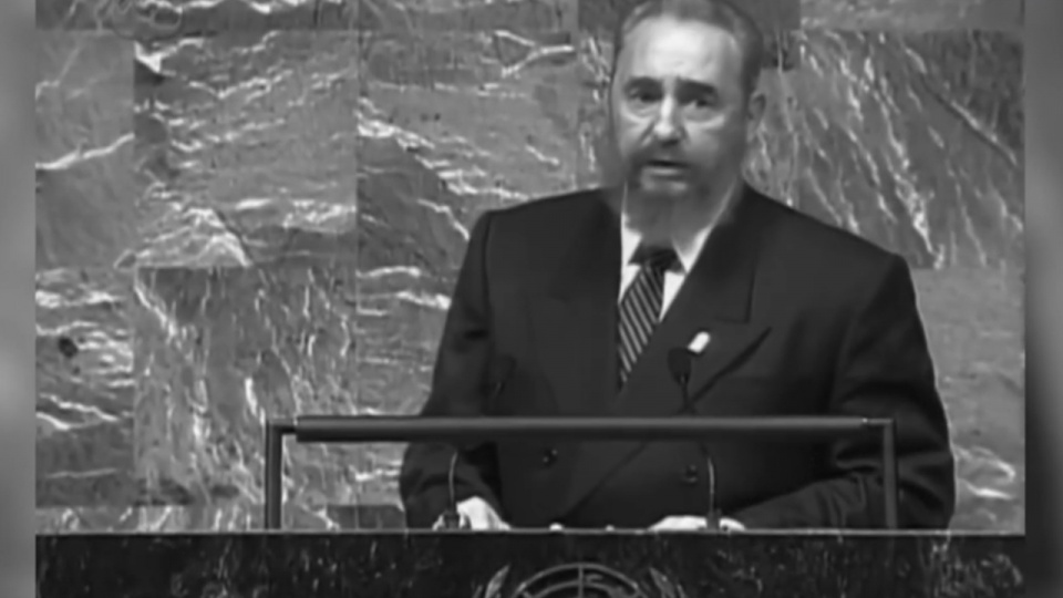 Fidel Castro. Fot. www.youtube.com/RuptlyTV