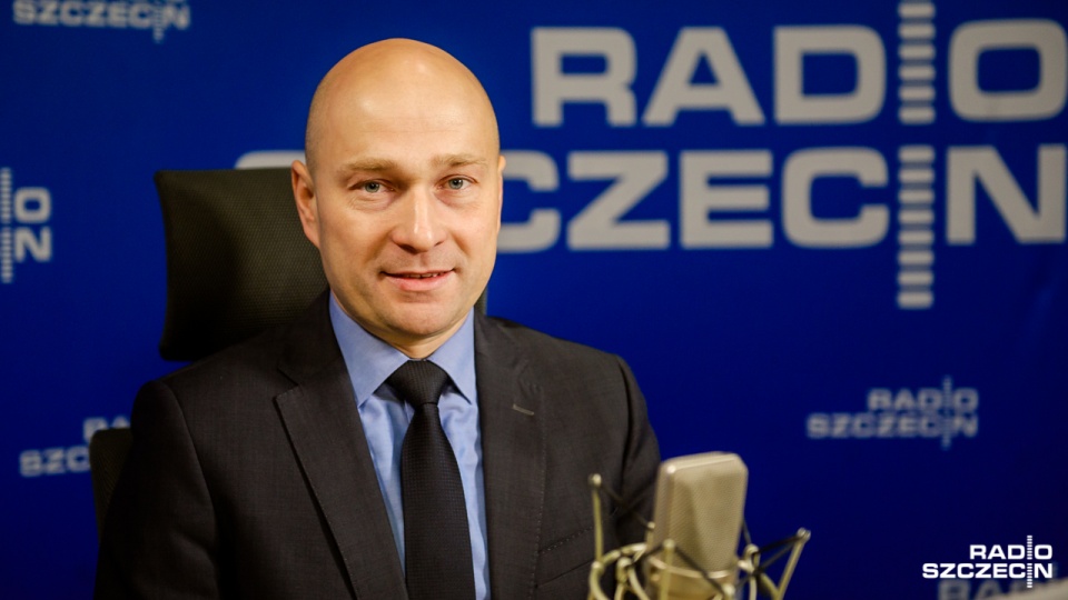 Rafał Zając zadeklarował, że władze miasta "spróbują przenieść" pomnik z placu Wolności na przełomie tego i przyszłego roku. Fot. Kornad Nowak [Radio Szczecin]