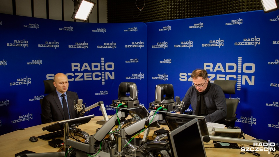 Rafał Zając zadeklarował, że władze miasta "spróbują przenieść" pomnik z placu Wolności na przełomie tego i przyszłego roku. Fot. Konrad Nowak [Radio Szczecin]