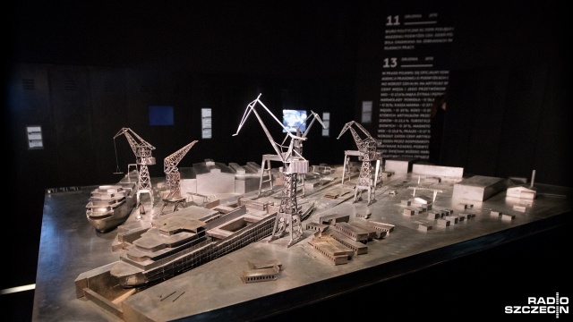 Od czwartku do niedzieli można za darmo zwiedzać muzeum przy pl. Solidarności. Fot. Weronika Łyczywek [Radio Szczecin] "Muzeum zatopione w podziemiu" świętuje urodziny [WIDEO, ZDJĘCIA]
