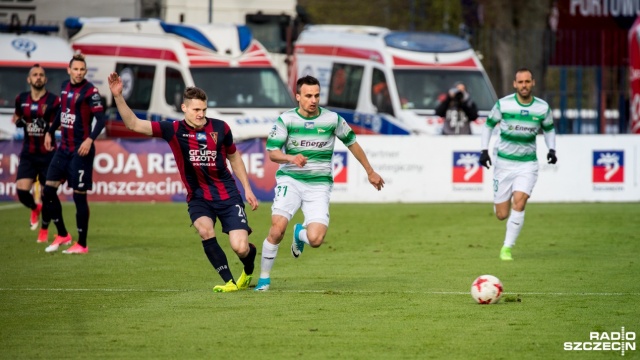 Pogoń Szczecin - Lechia Gdańsk 3:1 (1:1). Fot. Weronika Łyczywek [Radio Szczecin] Trzecie z rzędu zwycięstwo. Pogoń zagra w grupie mistrzowskiej [NOWE, WIDEO, ZDJĘCIA]
