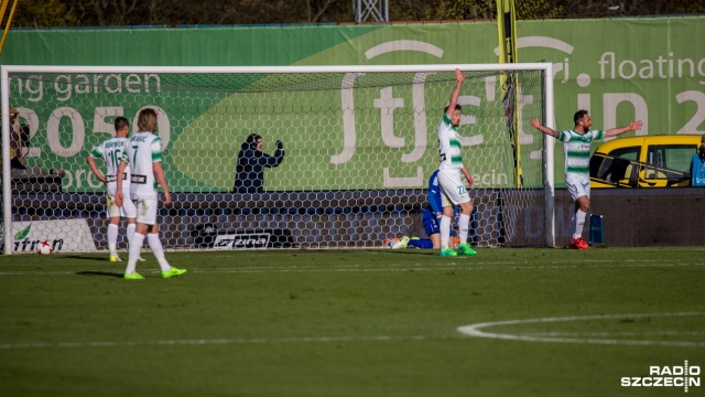Pogoń Szczecin - Lechia Gdańsk 3:1 (1:1). Fot. Weronika Łyczywek [Radio Szczecin] Trzecie z rzędu zwycięstwo. Pogoń zagra w grupie mistrzowskiej [NOWE, WIDEO, ZDJĘCIA]