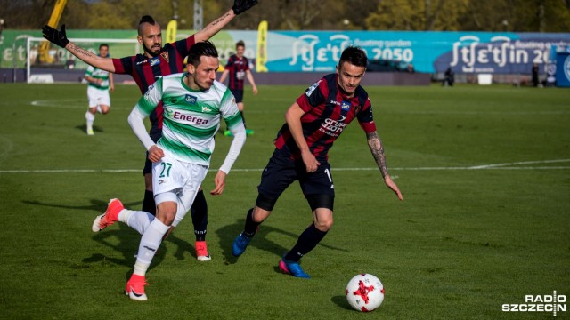 Pogoń Szczecin - Lechia Gdańsk 3:1 (1:1). Fot. Weronika Łyczywek [Radio Szczecin] Trzecie z rzędu zwycięstwo. Pogoń zagra w grupie mistrzowskiej [NOWE, WIDEO, ZDJĘCIA]