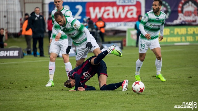 Pogoń Szczecin - Lechia Gdańsk 3:1 (1:1). Fot. Weronika Łyczywek [Radio Szczecin] Trzecie z rzędu zwycięstwo. Pogoń zagra w grupie mistrzowskiej [NOWE, WIDEO, ZDJĘCIA]