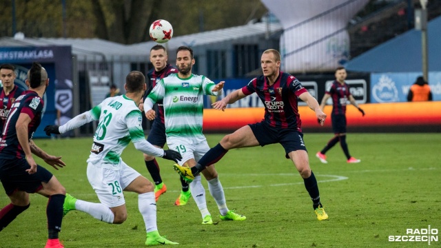 Pogoń Szczecin - Lechia Gdańsk 3:1 (1:1). Fot. Weronika Łyczywek [Radio Szczecin] Trzecie z rzędu zwycięstwo. Pogoń zagra w grupie mistrzowskiej [NOWE, WIDEO, ZDJĘCIA]