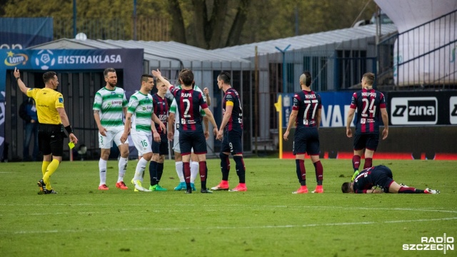 Pogoń Szczecin - Lechia Gdańsk 3:1 (1:1). Fot. Weronika Łyczywek [Radio Szczecin] Trzecie z rzędu zwycięstwo. Pogoń zagra w grupie mistrzowskiej [NOWE, WIDEO, ZDJĘCIA]