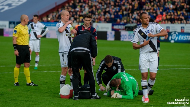 Pogoń Szczecin przegrała z Legią Warszawa 0:2 (0:0) w kolejnym meczu grupy mistrzowskiej piłkarskiej Lotto Ekstraklasy. Fot. Olaf Nowicki [Radio Szczecin] Imponująca passa Legii trwa. Pogoń nie dała rady [ZDJĘCIA]