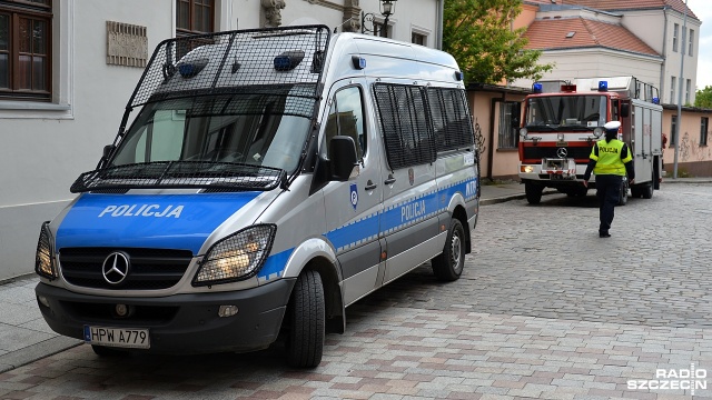 Fot. Łukasz Szełemej [Radio Szczecin] Szokujące fakty po zawaleniu się stropu w Zamku Książąt Pomorskich. W środku była wycieczka [WIDEO, ZDJĘCIA, NOWE]