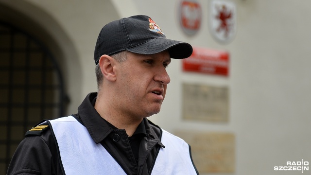 Fot. Łukasz Szełemej [Radio Szczecin] Szokujące fakty po zawaleniu się stropu w Zamku Książąt Pomorskich. W środku była wycieczka [WIDEO, ZDJĘCIA, NOWE]
