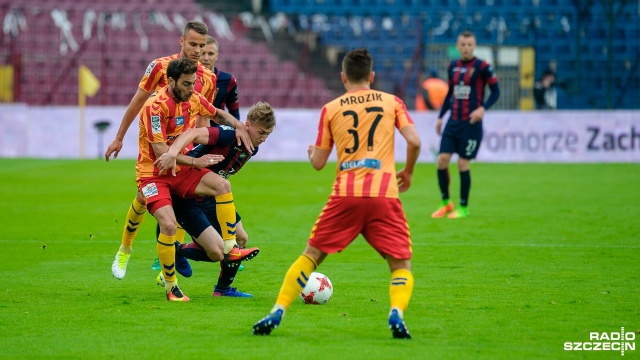 Pogoń Szczecin - Korona Kielce 3:0. Fot. Olaf Nowicki [Radio Szczecin] Zwycięstwo Pogoni na zakończenie sezonu [WIDEO, ZDJĘCIA]