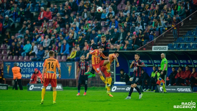 Pogoń Szczecin - Korona Kielce 3:0. Fot. Olaf Nowicki [Radio Szczecin] Zwycięstwo Pogoni na zakończenie sezonu [WIDEO, ZDJĘCIA]