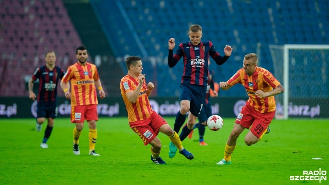 Pogoń Szczecin - Korona Kielce 3:0. Fot. Olaf Nowicki [Radio Szczecin] Zwycięstwo Pogoni na zakończenie sezonu [WIDEO, ZDJĘCIA]