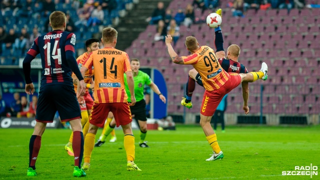 Pogoń Szczecin - Korona Kielce 3:0. Fot. Olaf Nowicki [Radio Szczecin] Zwycięstwo Pogoni na zakończenie sezonu [WIDEO, ZDJĘCIA]