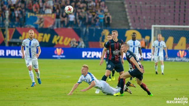 Pogoń Szczecin – Lech Poznań 3:0. Fot. Olaf Nowicki [Radio Szczecin] Koncert Pogoni w Pucharze Polski. Lech bez szans w Szczecinie [WIDEO, ZDJĘCIA]