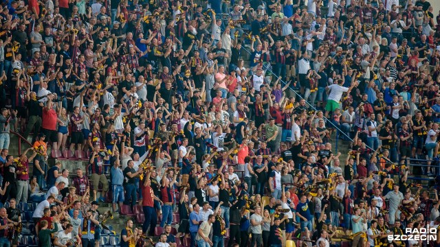Pogoń Szczecin – Lech Poznań 3:0. Fot. Olaf Nowicki [Radio Szczecin] Koncert Pogoni w Pucharze Polski. Lech bez szans w Szczecinie [WIDEO, ZDJĘCIA]