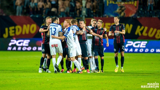 Pogoń Szczecin – Lech Poznań 3:0. Fot. Olaf Nowicki [Radio Szczecin] Koncert Pogoni w Pucharze Polski. Lech bez szans w Szczecinie [WIDEO, ZDJĘCIA]