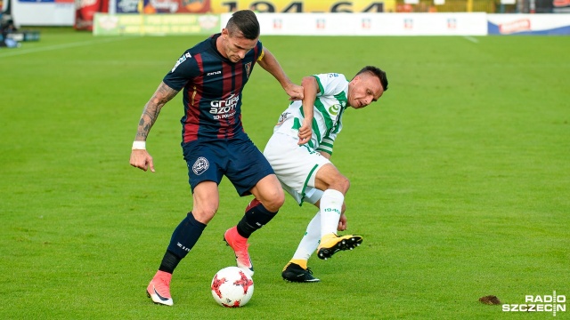 Pogoń Szczecin - Lechia Gdańsk 0:0. Fot. Olaf Nowicki [Radio Szczecin] Bezbramkowy remis na Twardowskiego [WIDEO, ZDJĘCIA]