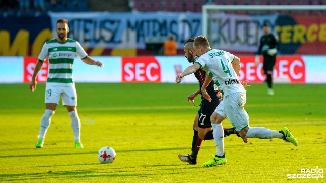 Pogoń Szczecin - Lechia Gdańsk 0:0. Fot. Olaf Nowicki [Radio Szczecin] Bezbramkowy remis na Twardowskiego [WIDEO, ZDJĘCIA]