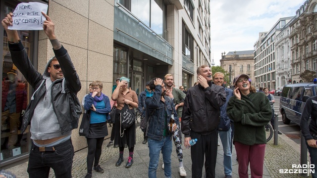 Marsz dla Życia w Berlinie. Fot. Maciej Papke [Radio Szczecin] Szczecinianie na Marszu dla Życia w Berlinie [WIDEO, ZDJĘCIA]