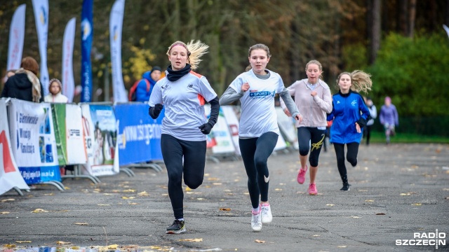 Goleniowska Mila Niepodległości 2017. Fot. Olaf Nowicki [Radio Szczecin] 11 listopada w biegu. W Goleniowie świętowali na sportowo [ZDJĘCIA]