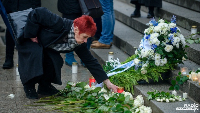 Miejsce pamięci poświęcone ofiarom zamachu w Berlinie. Fot. Olaf Nowicki [Radio Szczecin] Odsłonięto miejsce pamięci poświęcone ofiarom zamachu w Berlinie [ZDJĘCIA]
