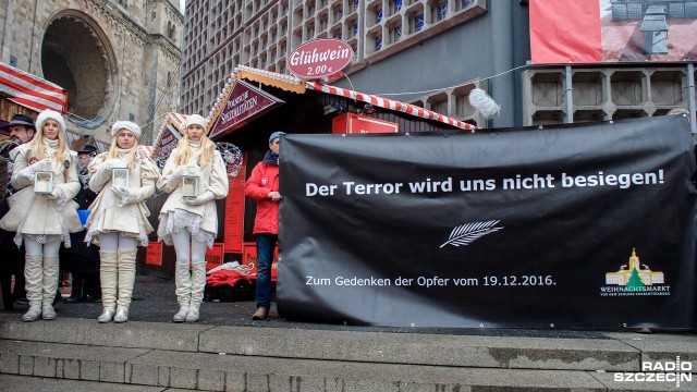 Miejsce pamięci poświęcone ofiarom zamachu w Berlinie. Fot. Olaf Nowicki [Radio Szczecin] Odsłonięto miejsce pamięci poświęcone ofiarom zamachu w Berlinie [ZDJĘCIA]
