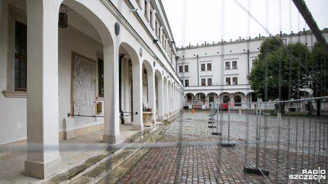 Po czterech miesiącach od katastrofy rusza remont Zamku [WIDEO, ZDJĘCIA]