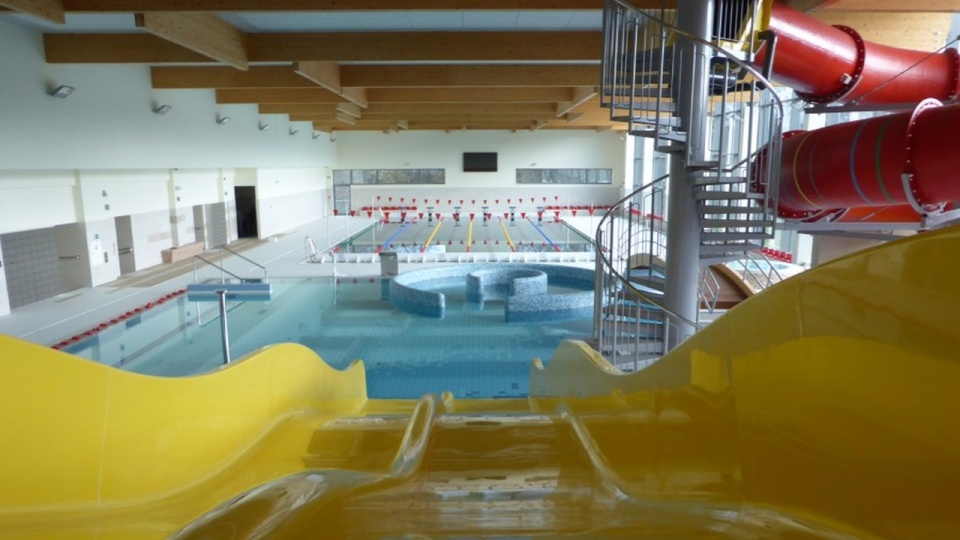Aquapark w Białogardzie. Źródło fot. Białogardzki Ośrodek Sportu i Rekreacji, http://sport.bialogard.info