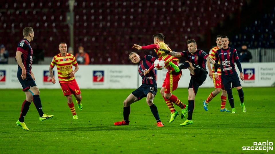 Pogoń Szczecin - Jagiellonia Białystok 0:0. Fot. Olaf Nowicki [Radio Szczecin]