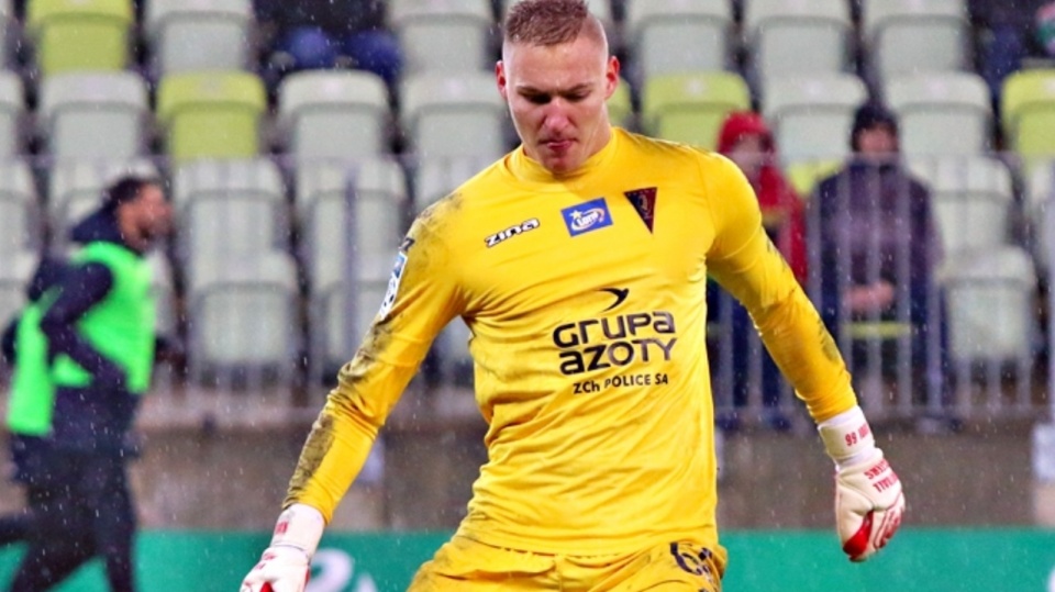Dawid Kudła. Fot. www.pogonszczecin.pl