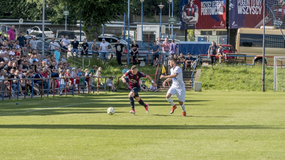 Piłkarze Pogoni Szczecin awansowali do finału Mistrzostw Polski juniorów starszych. Fot. Piotr Sawiński [Radio Szczecin]