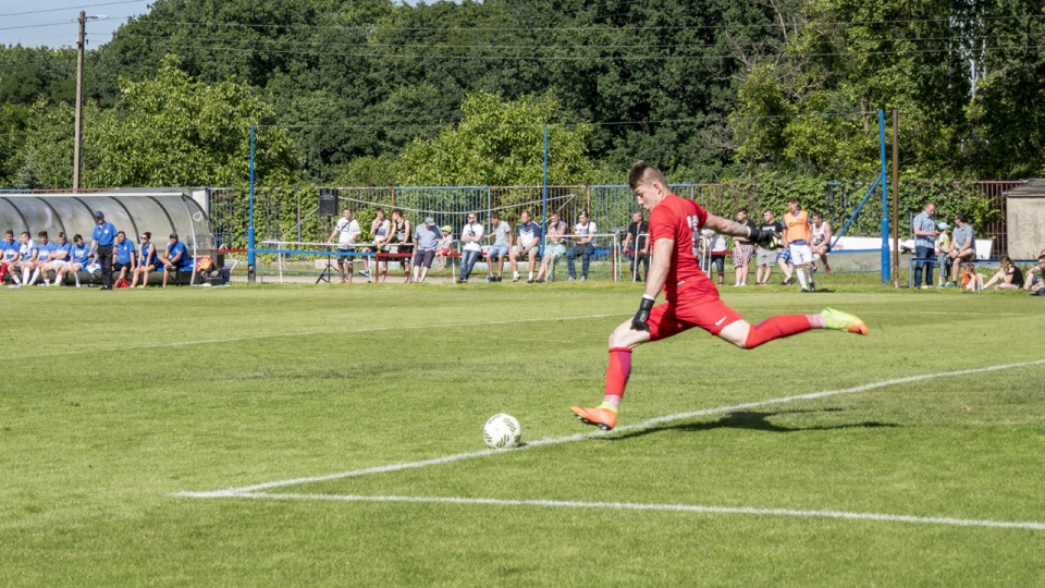 Piłkarze Pogoni Szczecin awansowali do finału Mistrzostw Polski juniorów starszych. Fot. Piotr Sawiński [Radio Szczecin]